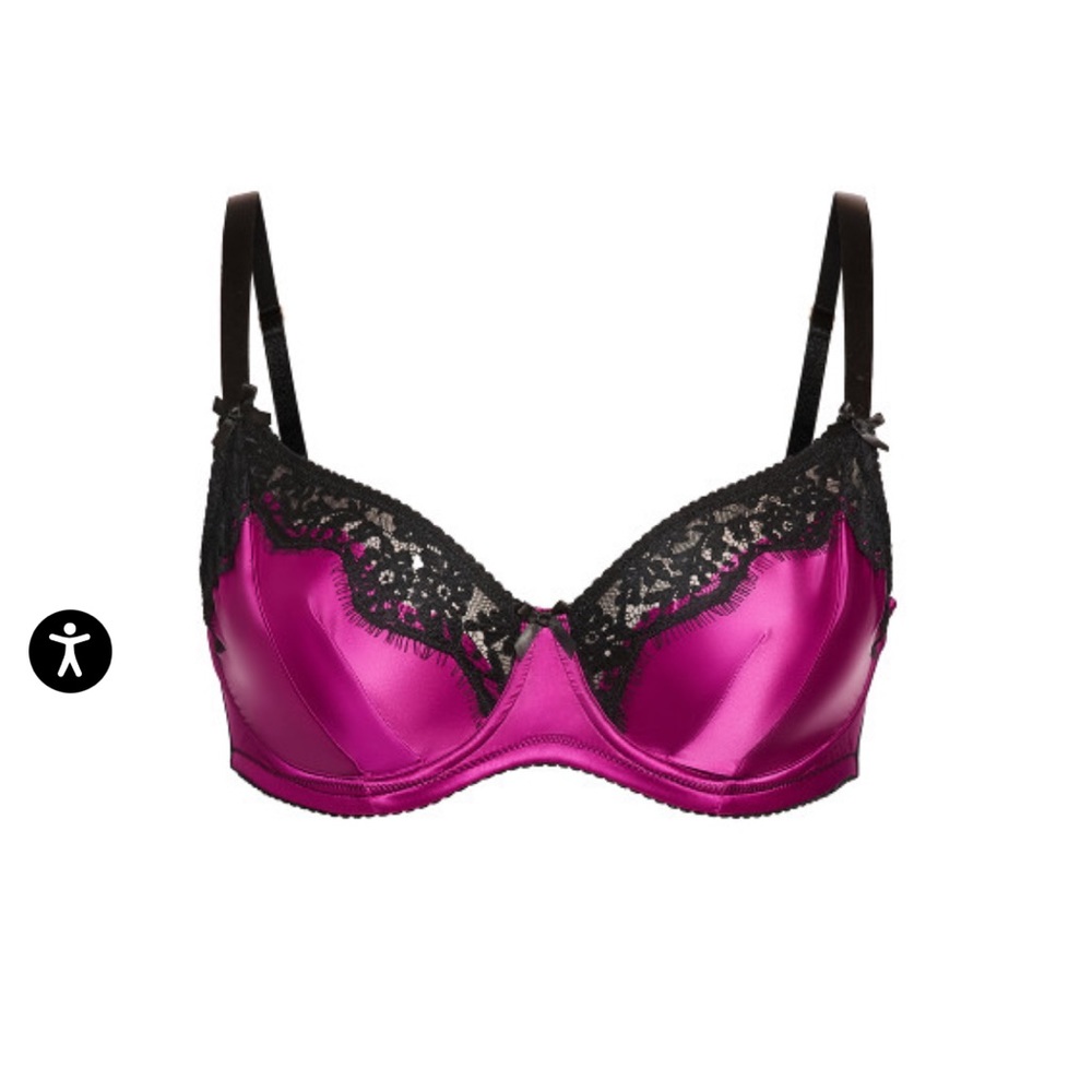 NWT City Chic Bella demo bra wild aster